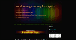Desktop Screenshot of afrikanvoodoomagickpowers.com
